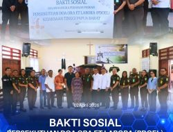 PDOEL Kejati Papua Barat Melaksanakan Bakti Sosial Dalam Rangka Perayaan Paskah