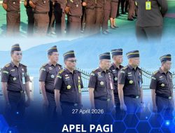 Asdatun Pimpin Apel Pagi Kejati Papua Barat-27 April 2026