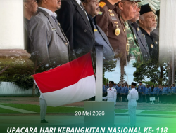 Wakajati Papua Barat Hadiri Upacara Harkitnas Ke- 118 di Kantor Gubernur Papua Barat