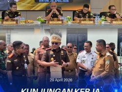 Kunker Kajati Papua Barat di Kejaksaan Negeri Teluk Bintuni
