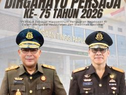 Keluarga Besar Kejati Pabar Mengucapkan “Dirgahayu PERSAJA Ke- 75 Tahun 2026”