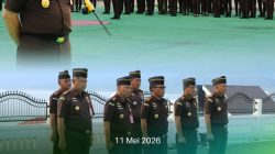 Wakajati Papua Barat Pimpin Apel Pagi – 11 Mei 2026