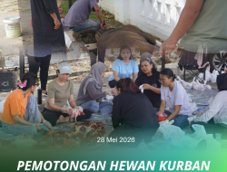 Pemotongan Hewan Kurban Hari Raya Idul Adha 1447 H