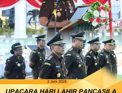 Upacara Hari Lahir Pancasila Kejaksaan Tinggi Papua Barat