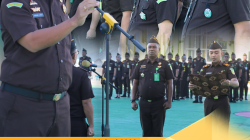Asbin Pimpin Apel Pagi Kejaksaan Tinggi Papua Barat