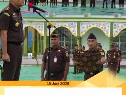 Aswas Pimpin Apel Pagi Kejati Ppaua Barat