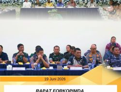 Asintel Hadiri Rapat FORKOPIMDA Bersama Tim Advance Kepresidenan