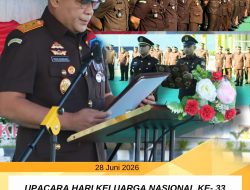 Kajati PB Pimpin Upacara Hari Keluarga Nasional Ke- 33 Tahun 2026