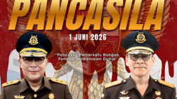 Keluarga Besar Kejati Papua Barat Mengucapkan Selamat Hari Lahir Pancasila-1 Juni 2026
