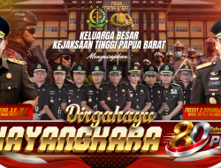 Keluarga Besar Kejati Papua Barat Mengucapkan Dirgahayu Bhayangkara Ke- 80 Tahun 2026