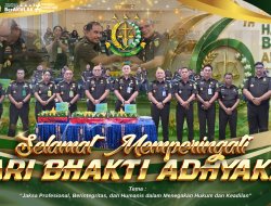 Keluarga Besar Kejati PB Mengucapkan “Selamat Hari Bhakti Adhyaksa Ke 66”