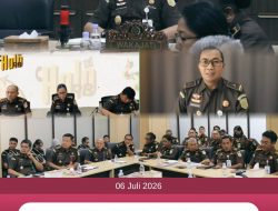 Wakajati Papua Barat Beserta Jajaran Mengikuti Kick Off Meeting Bersama Tim Pengarah Reformasi Birokrasi Kejaksaan RI