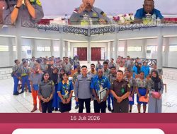 Tim Penkum Kejati PB Melaksanakan Keg JMS di SMKN Manokwari