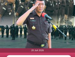 Apema Pimpin Apel Pagi Kejati PB