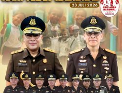 Keluarga Besar Kejati PB Mengucapkan Selamat Memperingati Hari Anak Nasional Tahun 2026