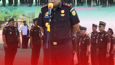 Kajati PB Pimpin Apel Pagi Kejaksaan Tinggi Papua Barat