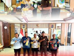 Kajati Papua Barat Silaturahmi dan mengunjungi Gubernur Papua Barat