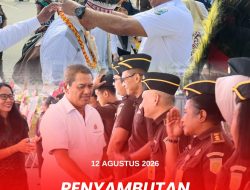 Penyambutan Kajati Papua Barat I Putu Gede Astawa di Bumi Kasuari