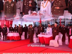 Kajati Hadiri Pemberian Remisi Dalam Rangka HUT Kemeridekaan RI Ke- 81 di Lapas Kelas II B Manokwari