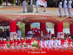 Kajati PB Hadiri Upacara HUT Kemerdekaan RI Ke- 81 di Kantor Gubernur Papua Barat