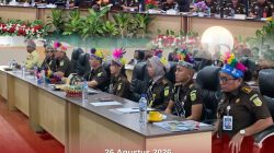 Kejaksaan Tinggi Papua Barat mengikuti Desk Pelaksanaan Evaluasi Pembangunan Zona Integritas Menuju Wilayah Bebas dari Korupsi (WBK)