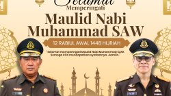 Selamat Memperingati Maulid Nabi Muhammad SAW