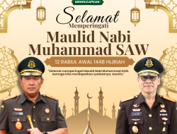 Selamat Memperingati Maulid Nabi Muhammad SAW