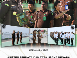 Asdatun Pimpin Apel Pagi Kejati Papua Barat