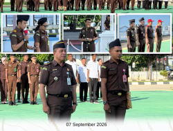 Aspema Pimpin Apel Pagi di Kejati Papua Barat