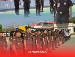Aspidsus Pimpin Apel Pagi Kejaksaan Tinggi Papua Barat