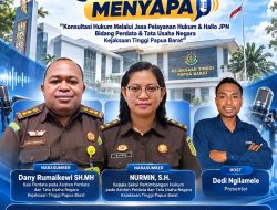 Ayo Saksikan Dialog Interaktif Jaksa Menyapa di Pro 1 RRI Manokwari 94,3 MHz dengan Bidang Perdata dan Tata Usaha Negara Kejati Papua Barat